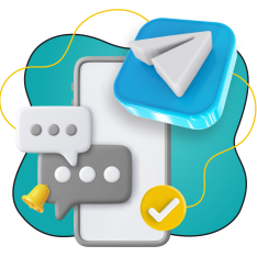 Создание Mini App для Telegram - КИБЕРшкола программирования для детей, компьютерные курсы для школьников, начинающих и подростков - KIBERone г. Кирово-Чепецк