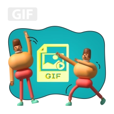 Gif-анимация - КИБЕРшкола программирования для детей, компьютерные курсы для школьников, начинающих и подростков - KIBERone г. Кирово-Чепецк
