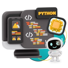 Мой первый сайт с мозгами: Python + AI - КИБЕРшкола программирования для детей, компьютерные курсы для школьников, начинающих и подростков - KIBERone г. Кирово-Чепецк