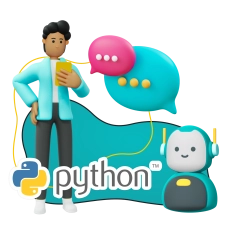 Умный чат-бот на Python на Telegram - КИБЕРшкола программирования для детей, компьютерные курсы для школьников, начинающих и подростков - KIBERone г. Кирово-Чепецк
