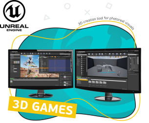 Unreal Engine 4. Игровой движок - Школа программирования для детей, компьютерные курсы для школьников, начинающих и подростков - KIBERone г. Кирово-Чепецк