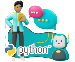 Умный чат-бот на Python - Школа программирования для детей, компьютерные курсы для школьников, начинающих и подростков - KIBERone г. Кирово-Чепецк